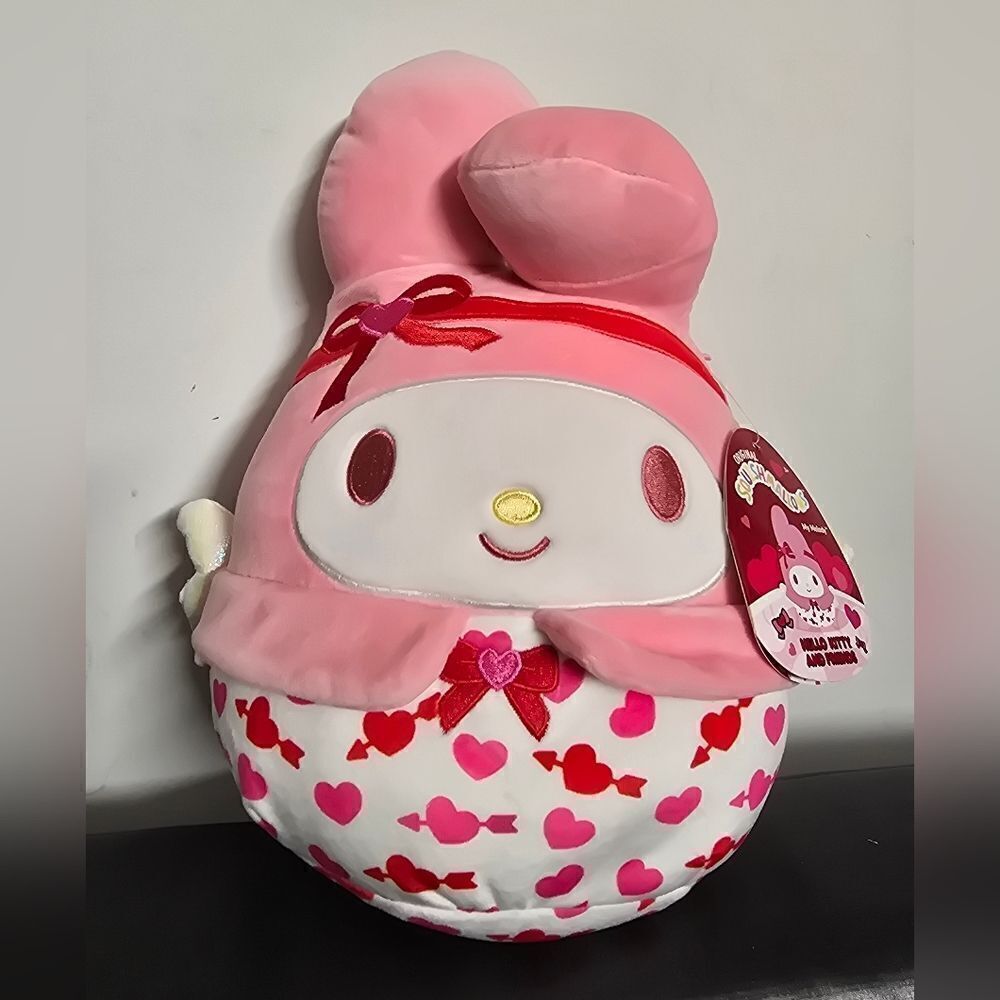 New Squishmallows Original Sanrio 8" Valentine’s Day My Melody Hello Kitty